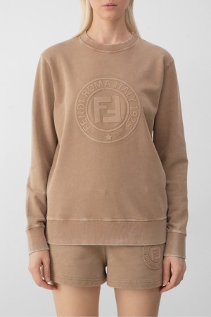 свитшот  - женские толстовки и свитшоты fendi 