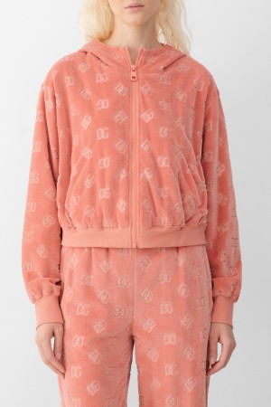 толстовка dolce&gabbana модель из коллекции dna - женские толстовки и свитшоты жаккардовые 