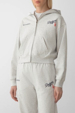 толстовка sporty rich модель dodgers serif фотография