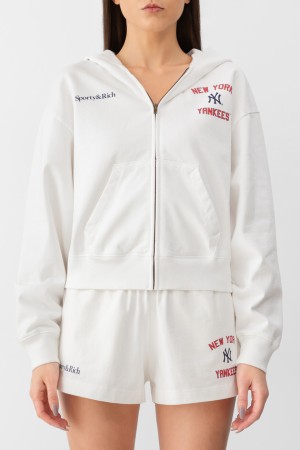 толстовка sporty&rich модель homerun - женские толстовки и свитшоты с логотипом 