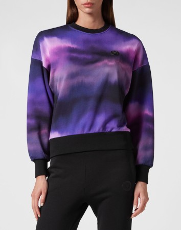 толстовка  - женская одежда сиреневая 