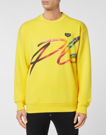 толстовка  - мужская одежда желтая 