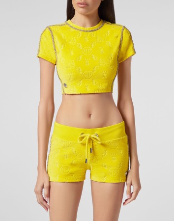 топ  - женская одежда желтая 