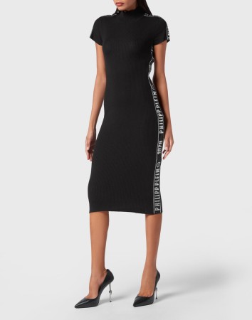 трикотажное платье  фотография