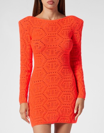 трикотажное платье  фотография