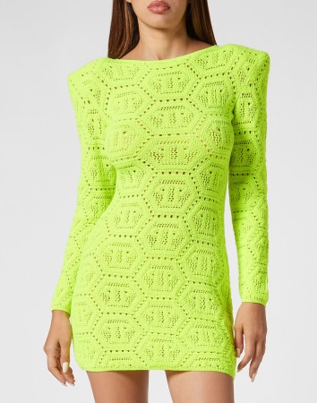 трикотажное платье  фотография