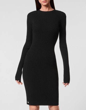 трикотажное платье  фотография