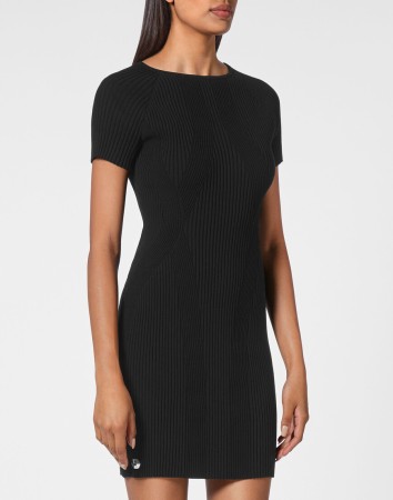 трикотажное платье  фотография