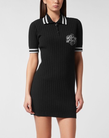 трикотажное платье  фотография