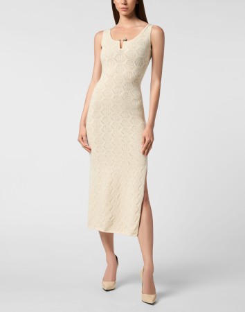 трикотажное платье  фотография