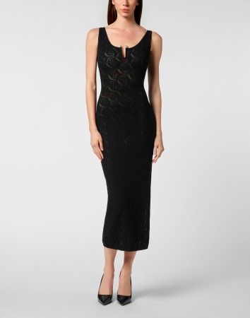 трикотажное платье  фотография