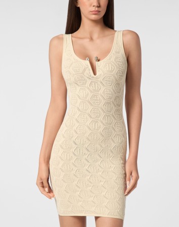 трикотажное платье  фотография