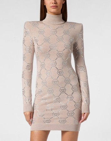 трикотажное платье  фотография