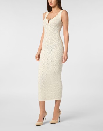 трикотажное платье  фотография