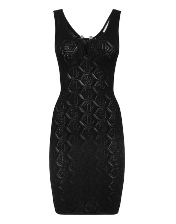 трикотажное платье  фотография