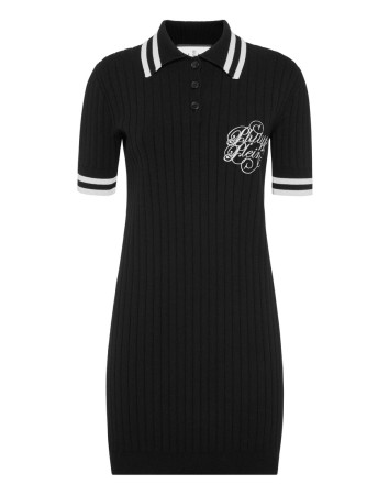 трикотажное платье  фотография