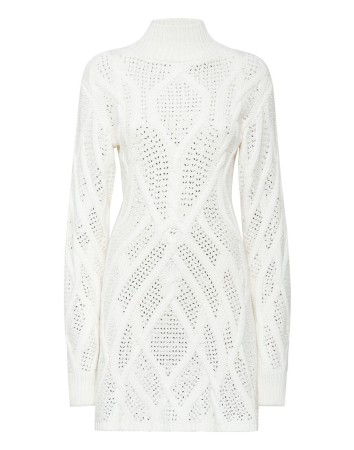 трикотажное платье  - женская одежда, обувь и аксессуары с принтом 