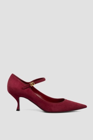 туфли  модель new cardinale 60 - женская обувь бархатная 