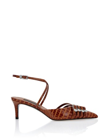 туфли  - женская обувь коричневая 