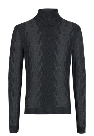 водолазка  - мужская одежда плетеная 