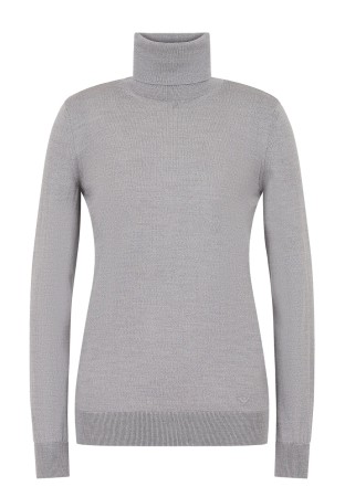 водолазка  - женские джемперы, свитеры и кардиганы серые 