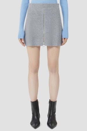 юбка  - женские юбки серые 