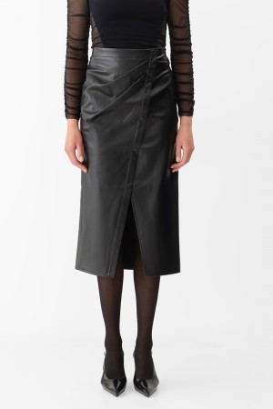 юбка  - женские юбки с разрезом 