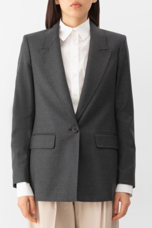 жакет  - женская одежда однобортная 