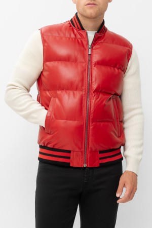 жилет  - жилеты кожаные 