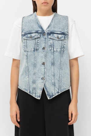 жилет  - женская верхняя одежда эластановая 