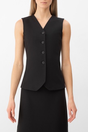 жилет  - женская верхняя одежда эластановая 