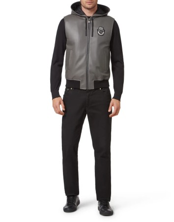 жилет  - мужская верхняя одежда с принтом 