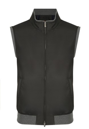 жилет  - мужская верхняя одежда серая 