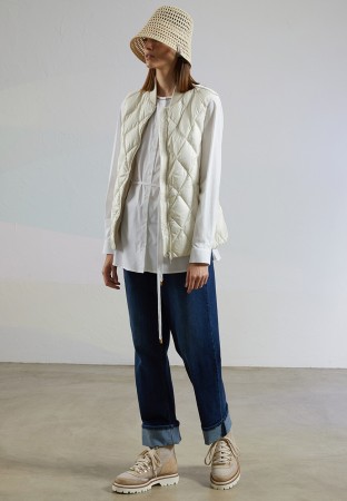 жилет  - женские жилеты белые 