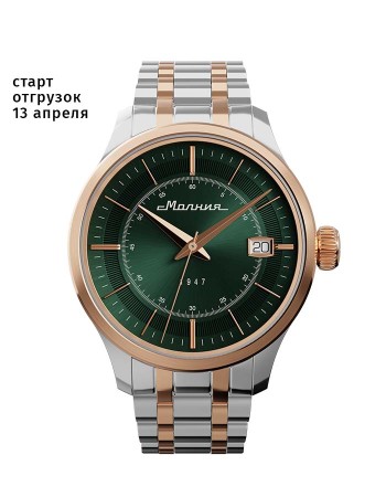 дебют tcb 2416 41 мм автоподзавод - аксессуары стальные 