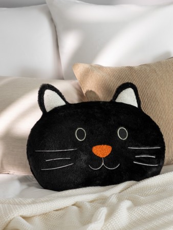 декоративная подушка гатто (35х40 (1 шт)) - товары для дома черные 