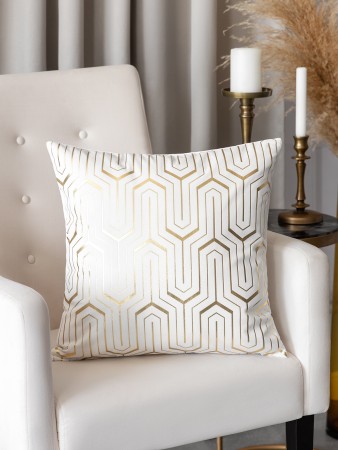 декоративная подушка косма (45х45 (1 шт)) - товары для дома золотые 