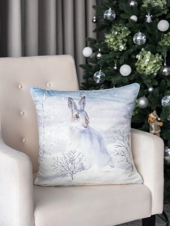 декоративная подушка новогодняя веране (45х45) - товары для дома новогодние 
