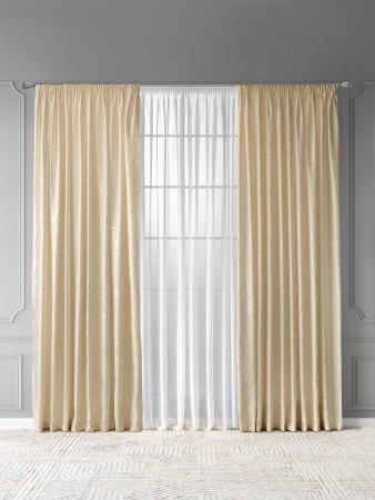 комплект штор денви (220х270 см - 2 шт) фотография