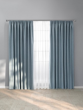 комплект штор клеон (220х270 см - 2 шт) - товары для дома из рогожки 