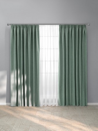 комплект штор клеон (220х270 см - 2 шт) - товары для дома димаут 