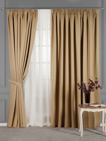 комплект штор марлон (260х275 см - 2 шт) - товары для дома димаут 
