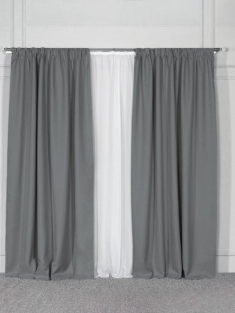 комплект штор остин (200х270 см - 2 шт) - товары для дома димаут 