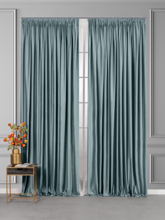 комплект штор вилен (200х270 см - 2 шт) - текстильные товары со сборками 