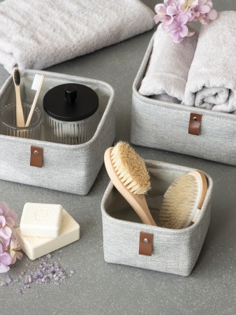 набор корзин йоран (25х25х12 см, 20х20х11 см, 16х16х10 см) - товары для дома новогодние 