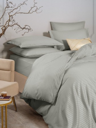 наволочка люкс (50х70 (2 шт)) - товары для дома страйп-сатиновые 