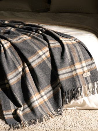 плед госта (140х200 см) - текстильные товары для спальни длинные 