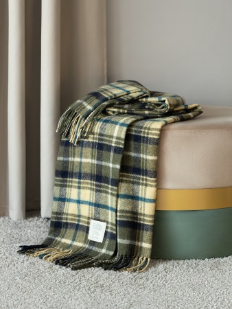 плед прато (150х200 см) - товары для дома синие 