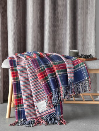 плед вильям (150х200 см) - товары для дома синие 