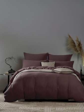 пододеяльник юко (200х220 см) - товары для дома сиреневые 